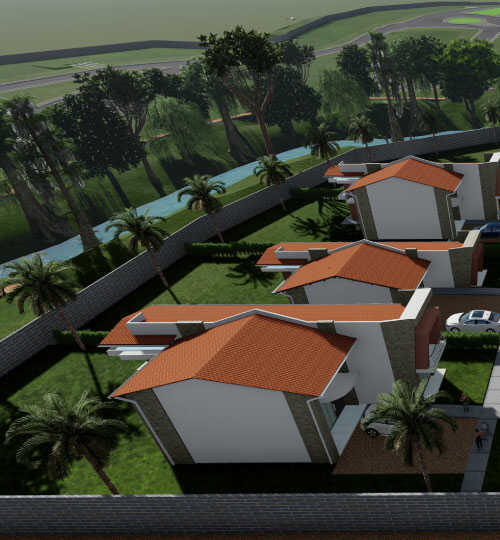 Casas-campestres modernas-en-el condominio-Reserva del-Sol-en-Coveñas